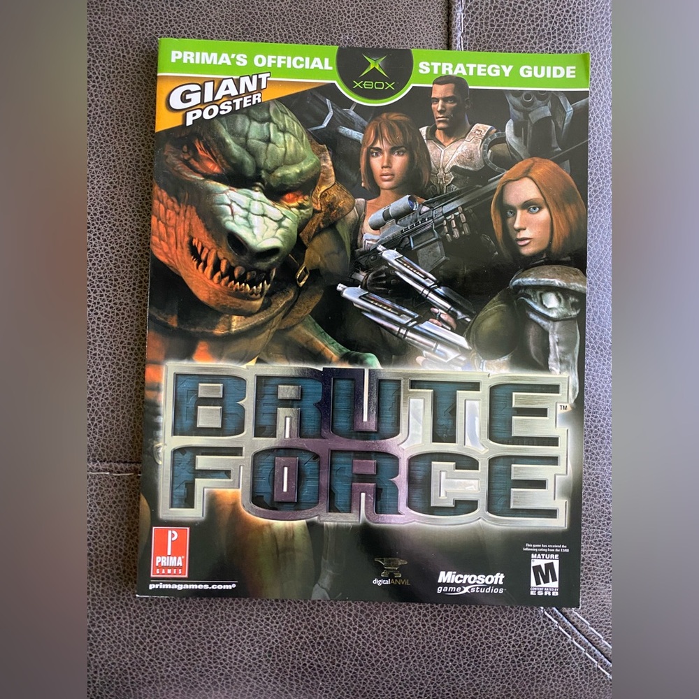 Brute Force Official Strategy Guide (Xbox) – Prima Games